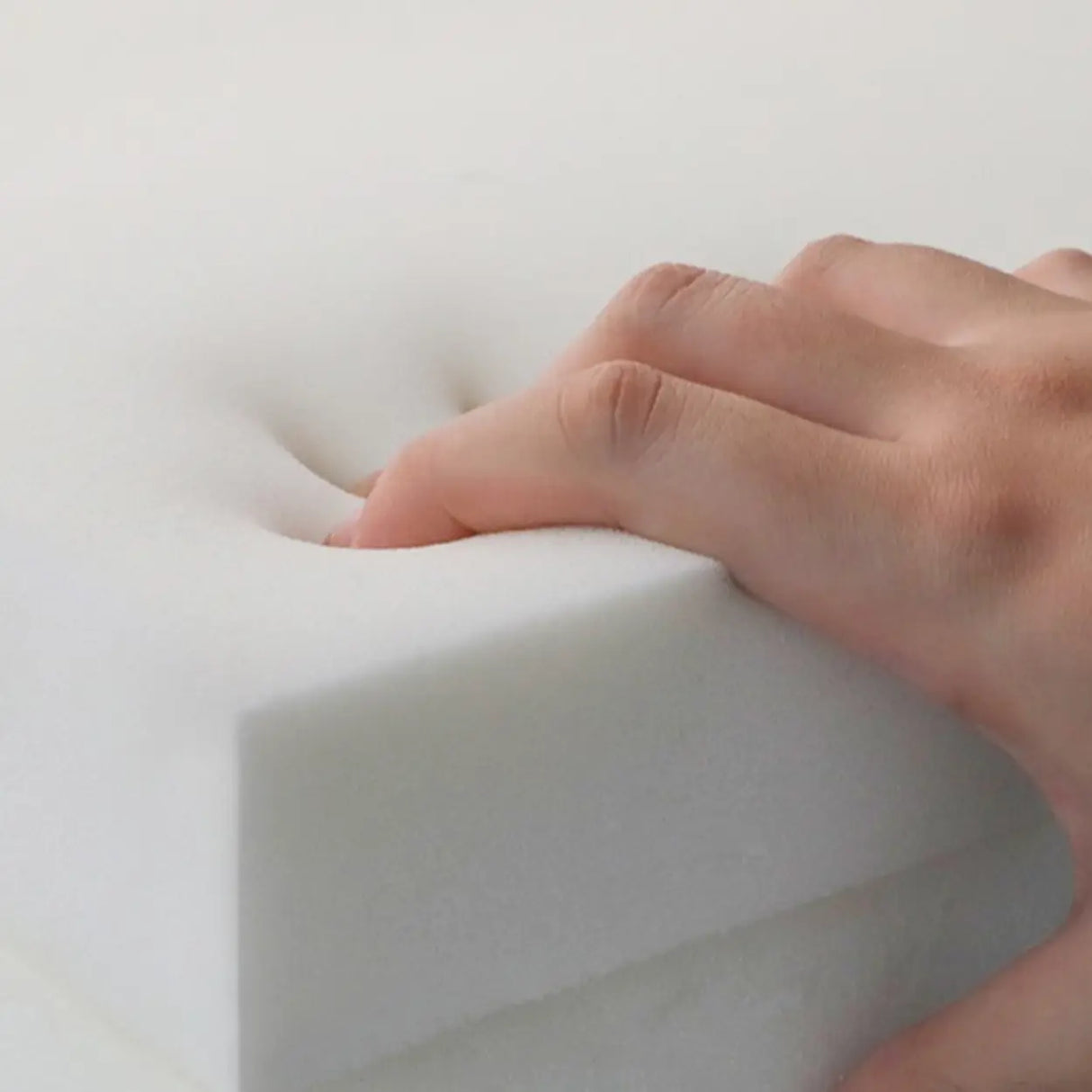 Modular Corduroy Fabric Tight Back Latex Fill Loveseat Image - 11