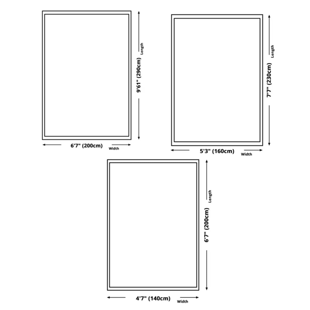 Moroccan Rectangle Polyester Blue Large Area Rug