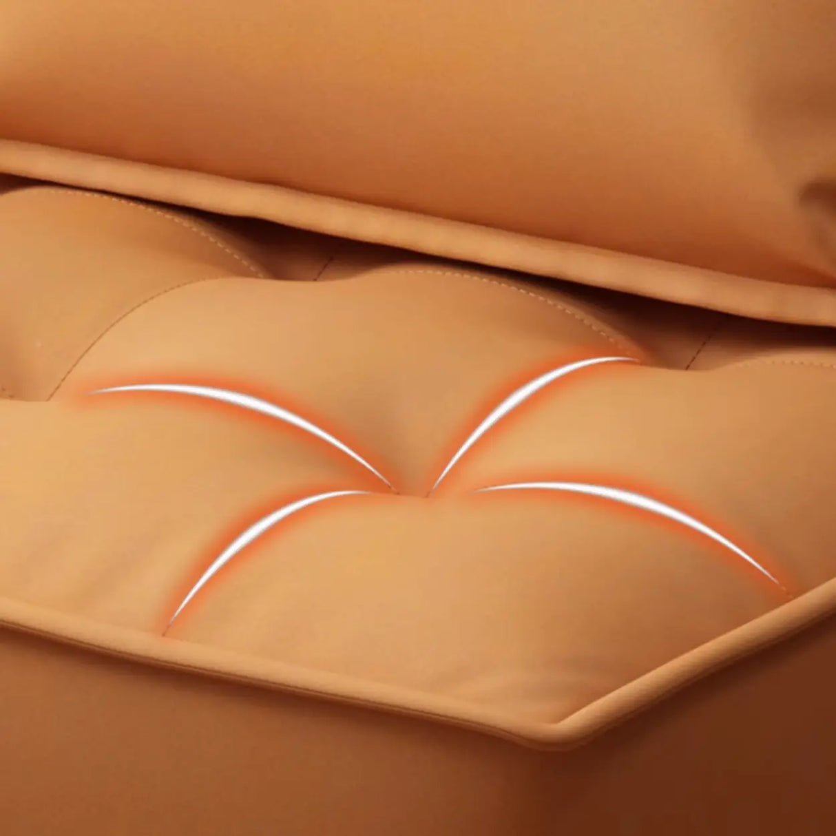 Multi-Color Modular Fabric Pillow Back Single Sofa Image - 16