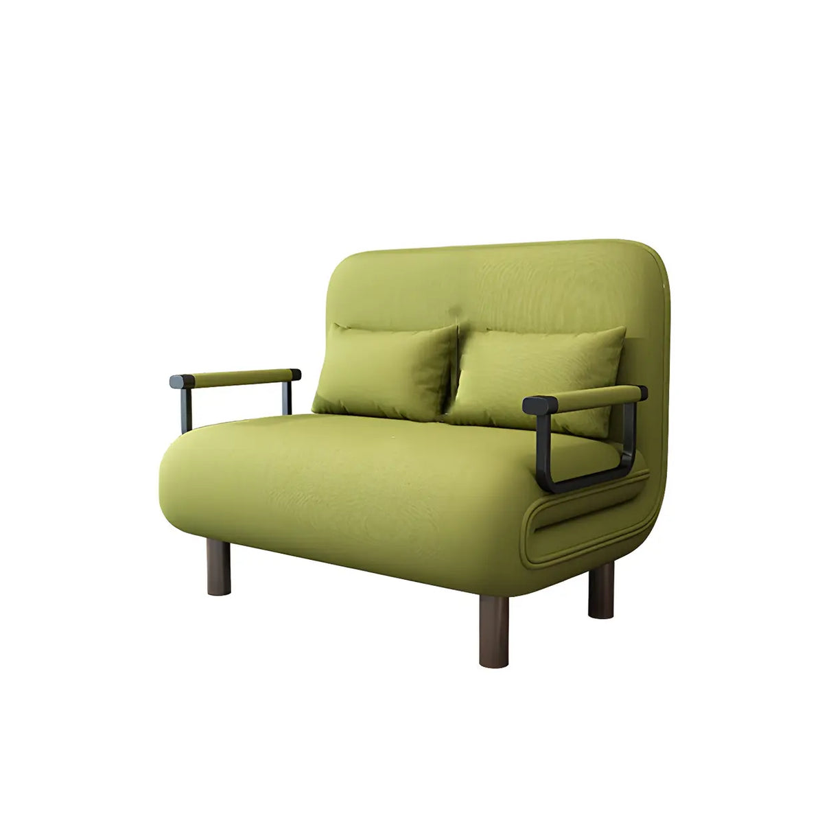 Multi-Function Sponge Modular Linen Sleeper Sofa with Arms Image - 11