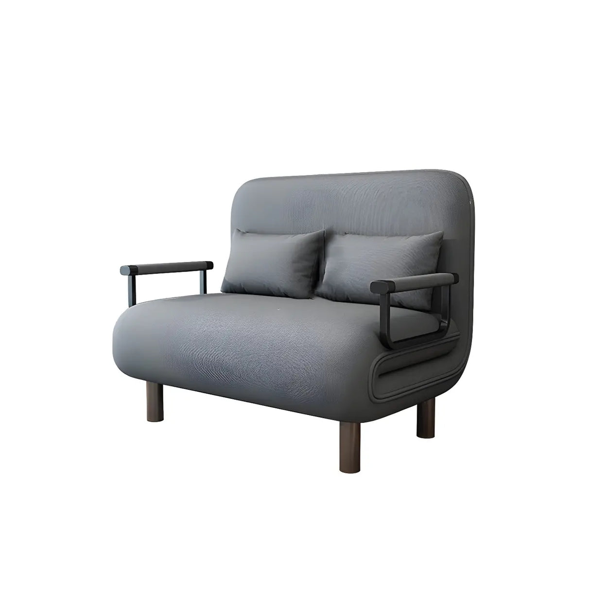 Multi-Function Sponge Modular Linen Sleeper Sofa with Arms Image - 13