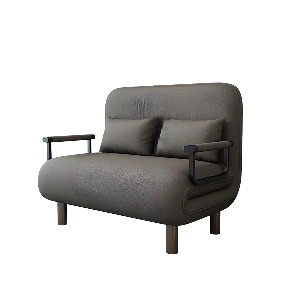 Multi-Function Sponge Modular Linen Sleeper Sofa with Arms Image - 2