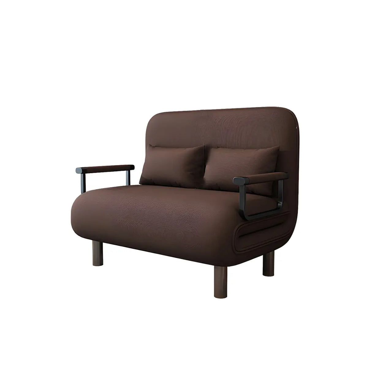 Multi-Function Sponge Modular Linen Sleeper Sofa with Arms Image - 7