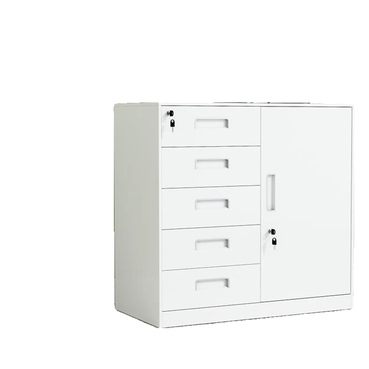 Multi-Functional Black Steel Lock Storage Filing Cabinet Image - 11