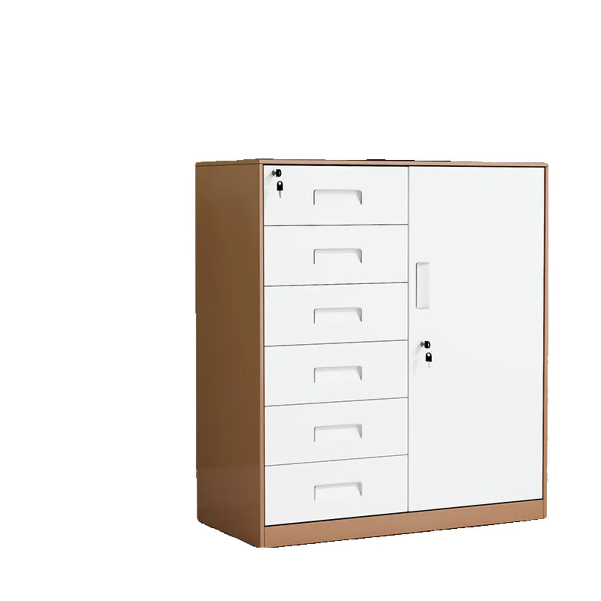 Multi-Functional Black Steel Lock Storage Filing Cabinet Image - 16