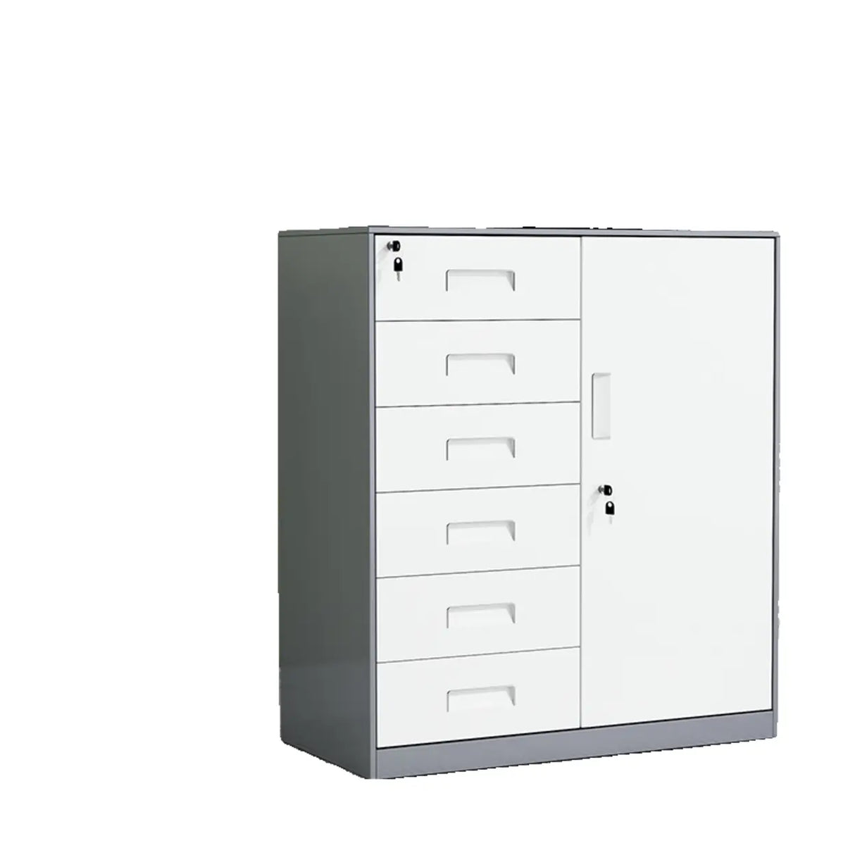 Multi-Functional Black Steel Lock Storage Filing Cabinet Image - 17
