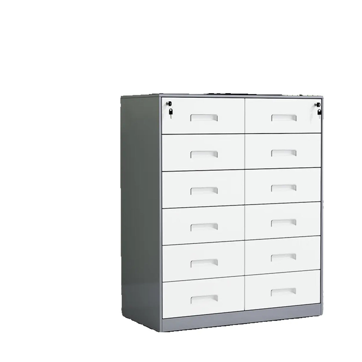 Multi-Functional Black Steel Lock Storage Filing Cabinet Image - 21