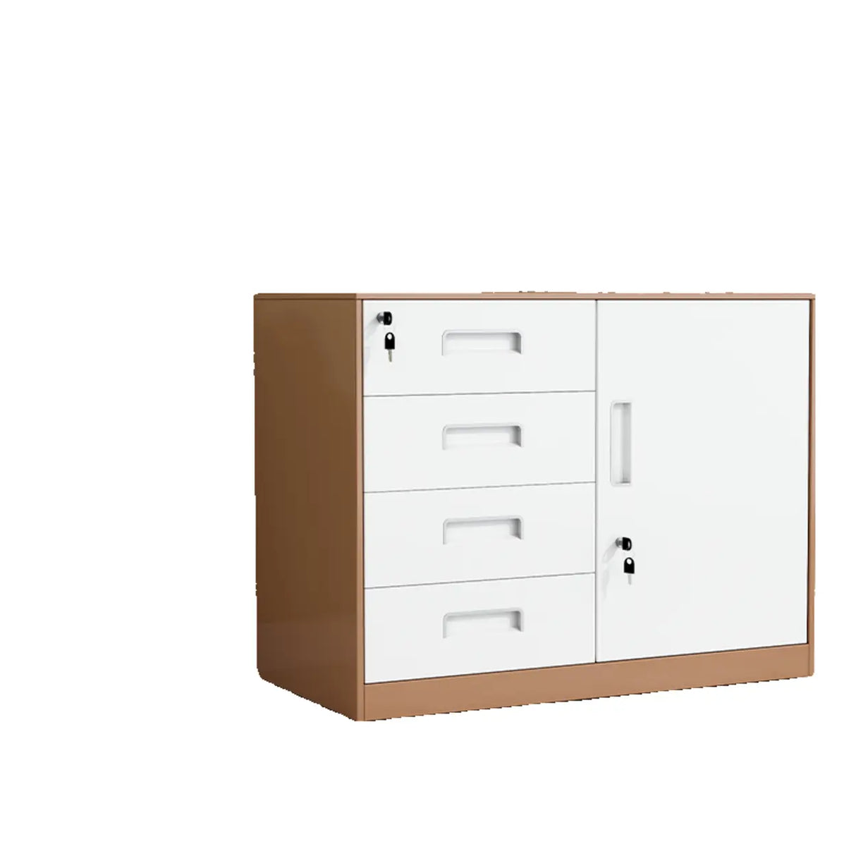 Multi-Functional Black Steel Lock Storage Filing Cabinet Image - 5