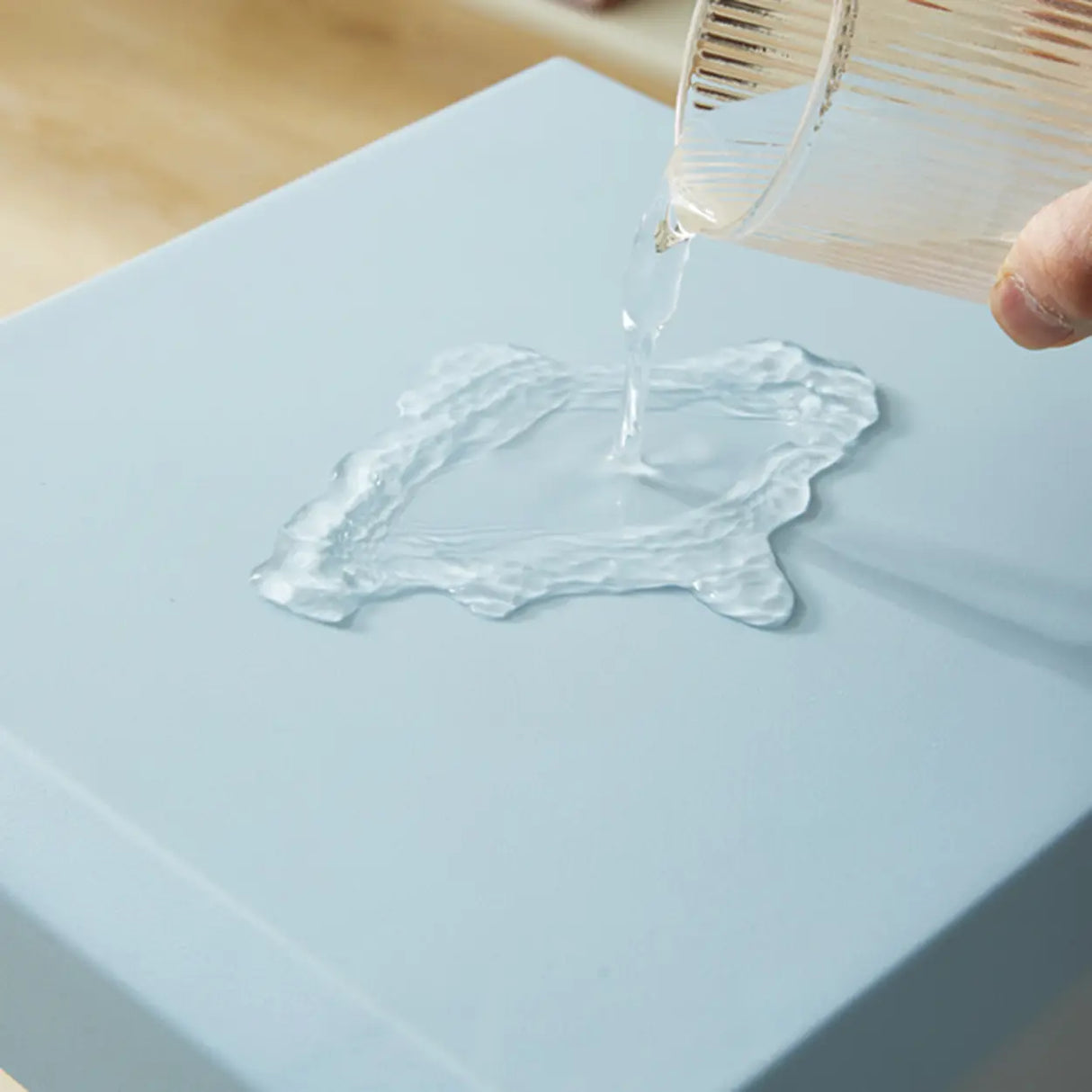 Multicolor Minimalist Square Plastic Backless Office Stool Image - 6