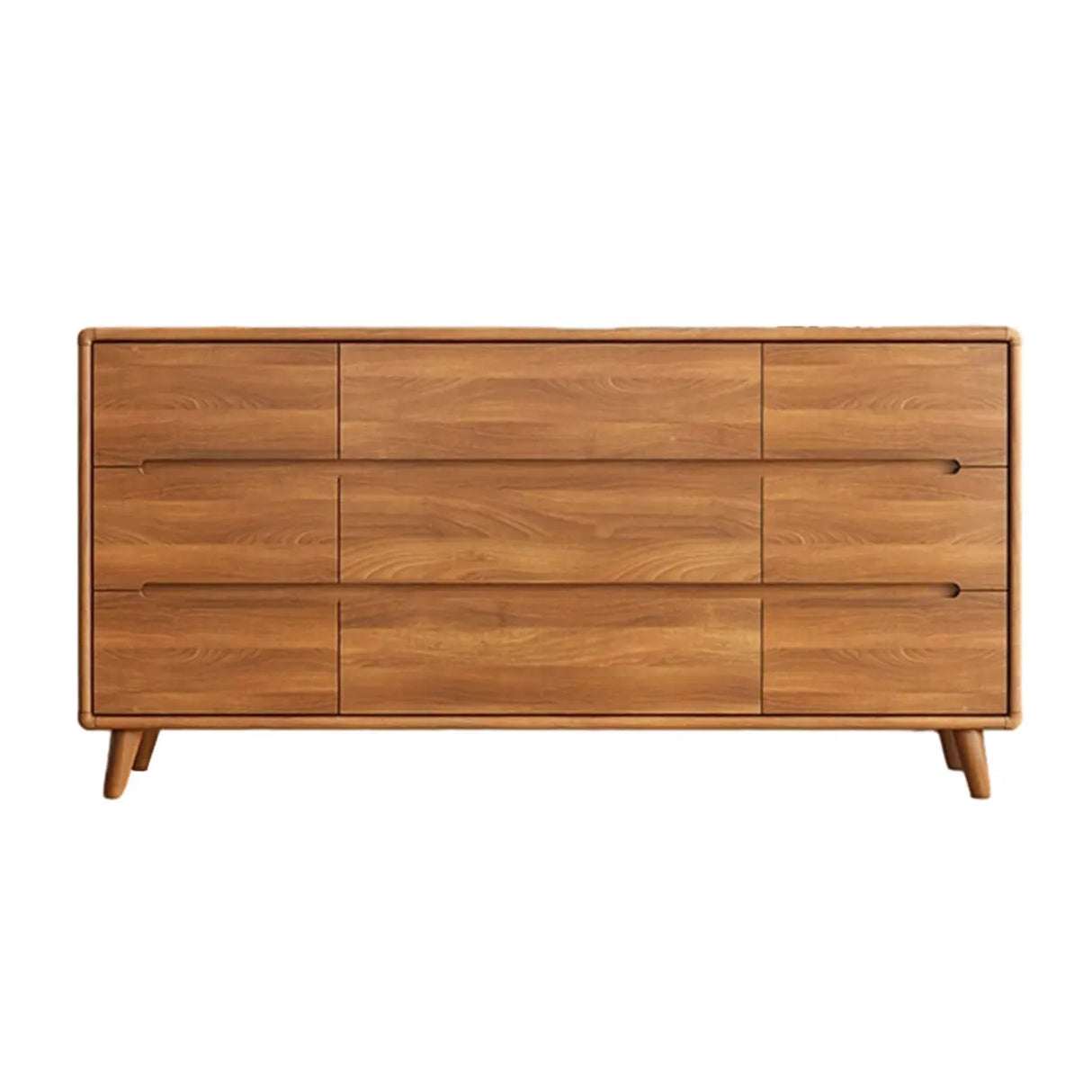 Multifunctional Wood Rectangle Dresser for Drawers Image - 10