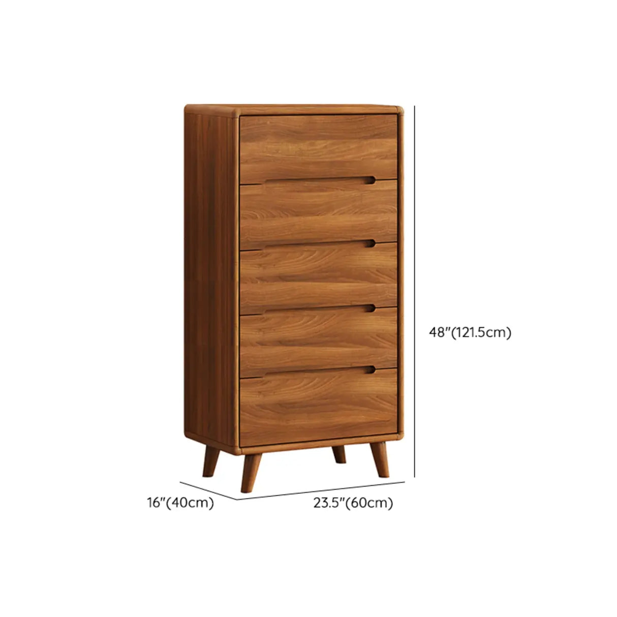 Multifunctional Wood Rectangle Dresser for Drawers Image - 21