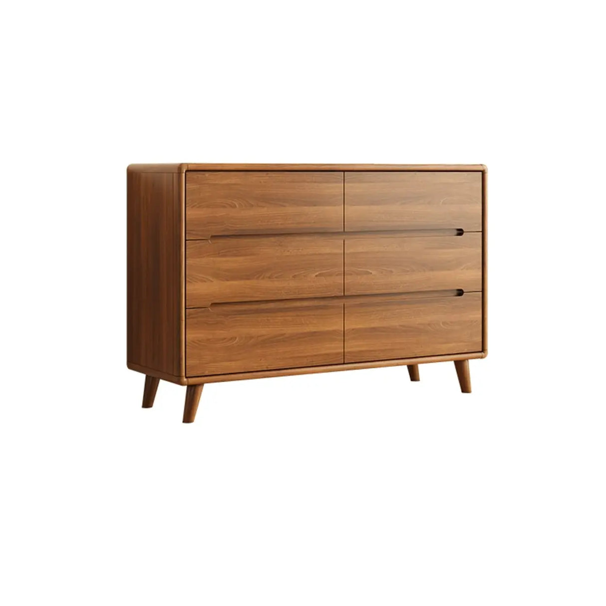 Multifunctional Wood Rectangle Dresser for Drawers Image - 9