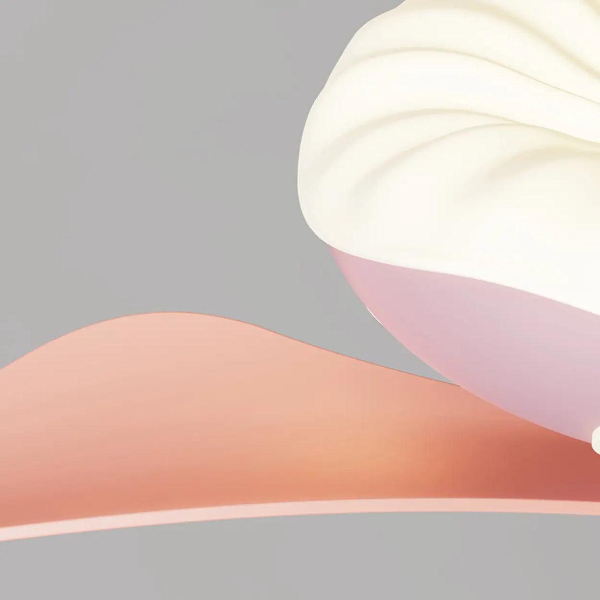 Mushroom Kids Ceiling Fan with Eye-Care Light Image - 7