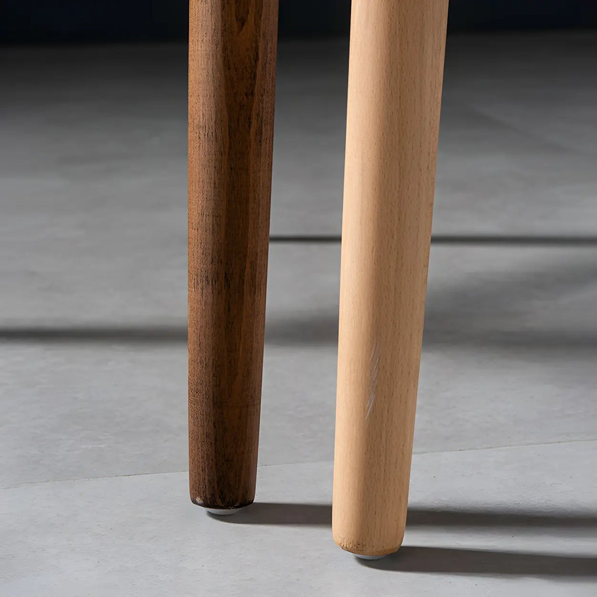 Natural Beech Wood Wishbone Back Dining Arm Chair Image - 11