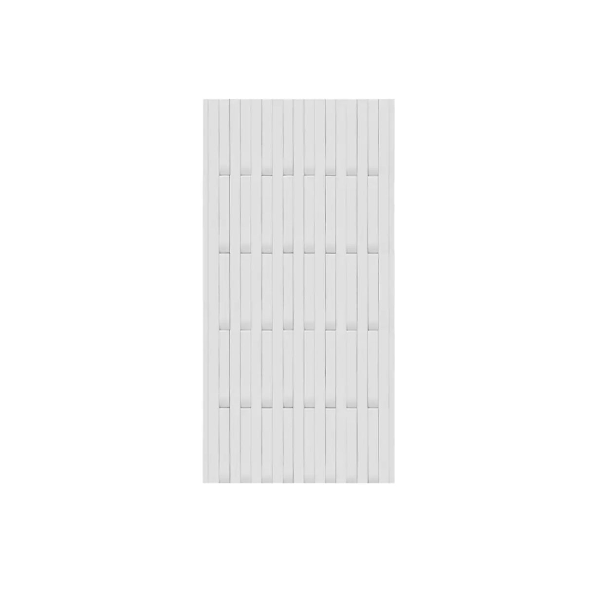 Natural Finish Hooks Wooden Floating Mount Hall Tree Image - 12