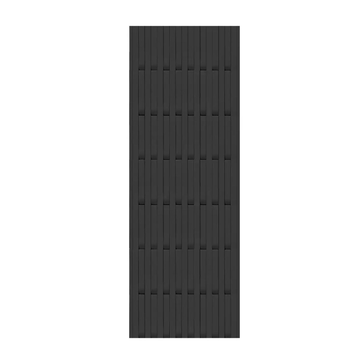 Natural Finish Hooks Wooden Floating Mount Hall Tree Image - 30