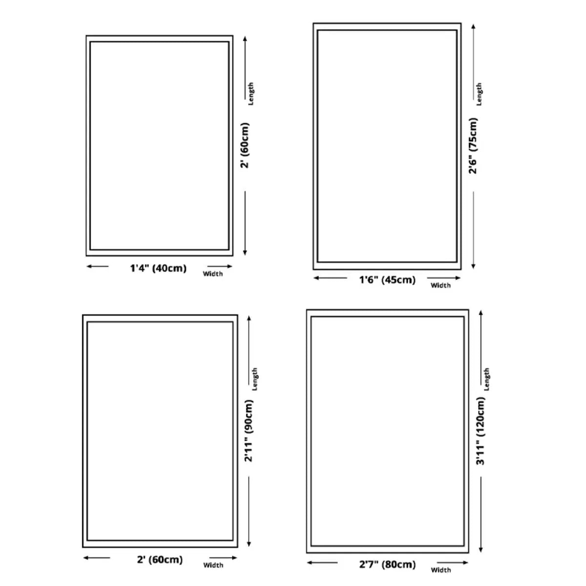 Natural House Pattern Off-White Anti-Slip Area Rug