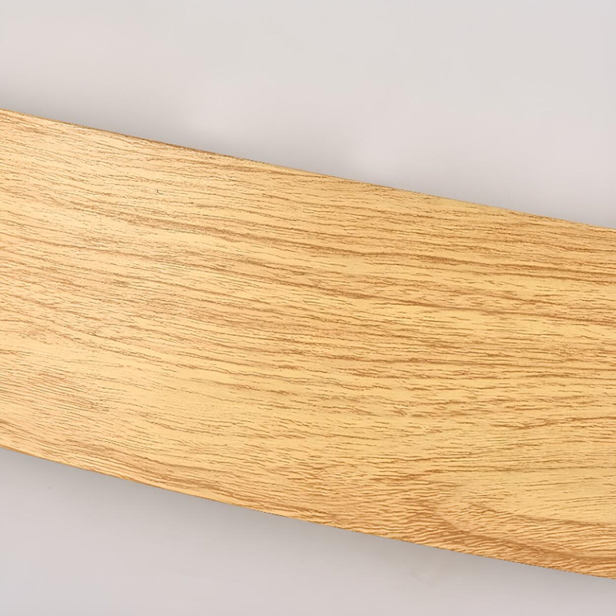 Natural Outdoor Wood Rectangular Up Down Wall Sconce Image - 10