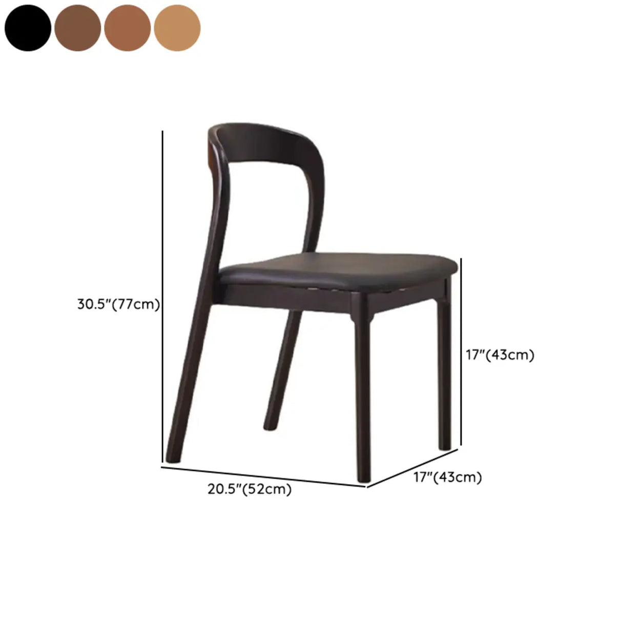 Natural Wood Braided Rope Seat Armless Dining Chair Image - 22