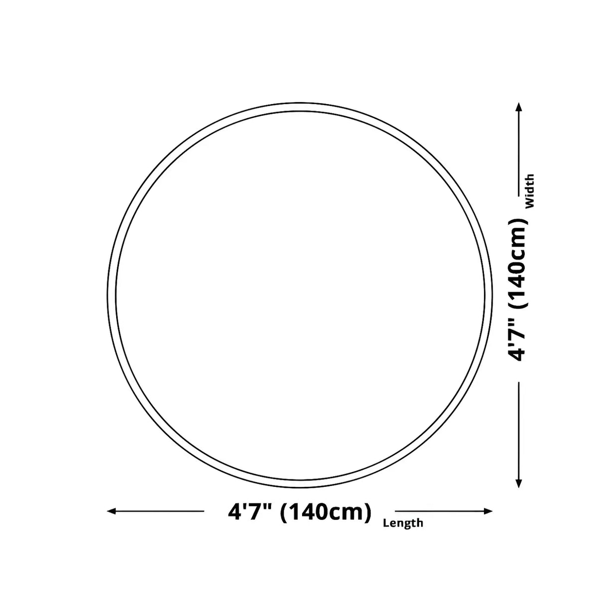 Navy Blue Round Space Polyester Pet Friendly Rug for Kids Image - 7