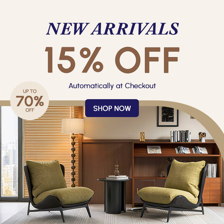 New Arrivals: 15% Off
Automatically At Checkout