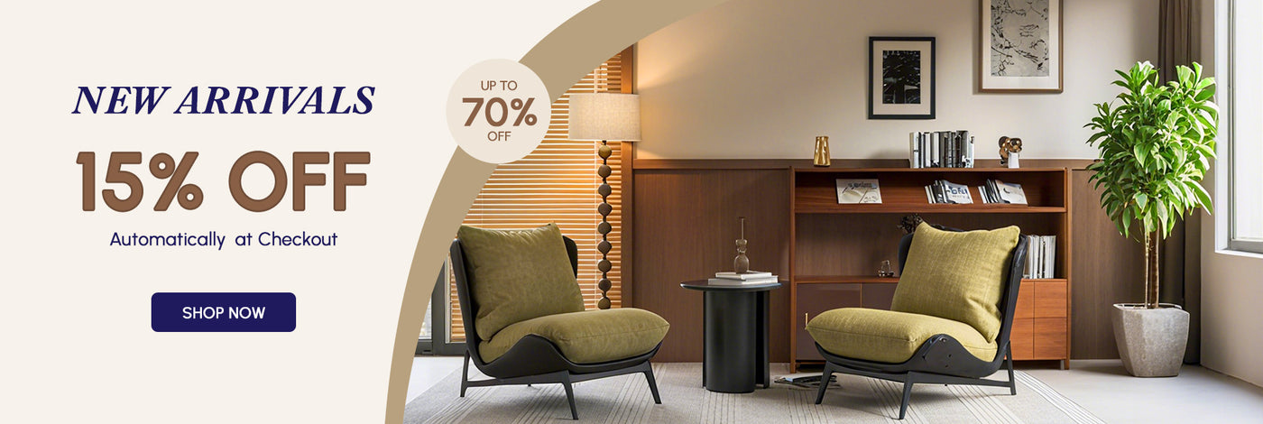 New Arrivals: 15% Off
Automatically At Checkout