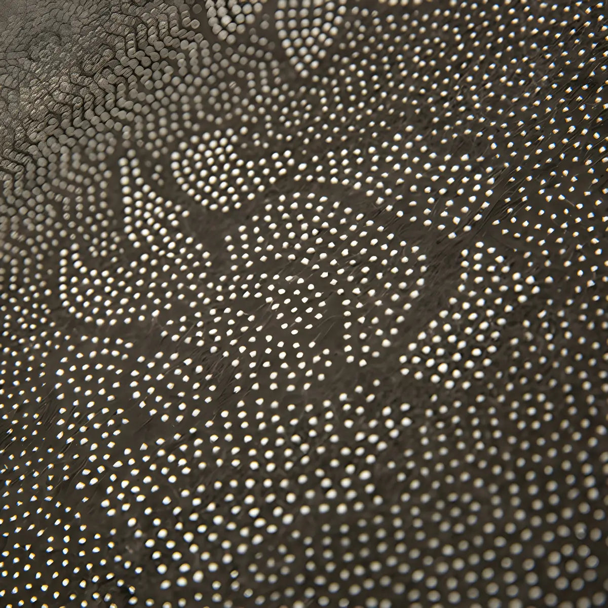 Nordic Abstract Irregular Polyester Gray Area Rug Image - 6