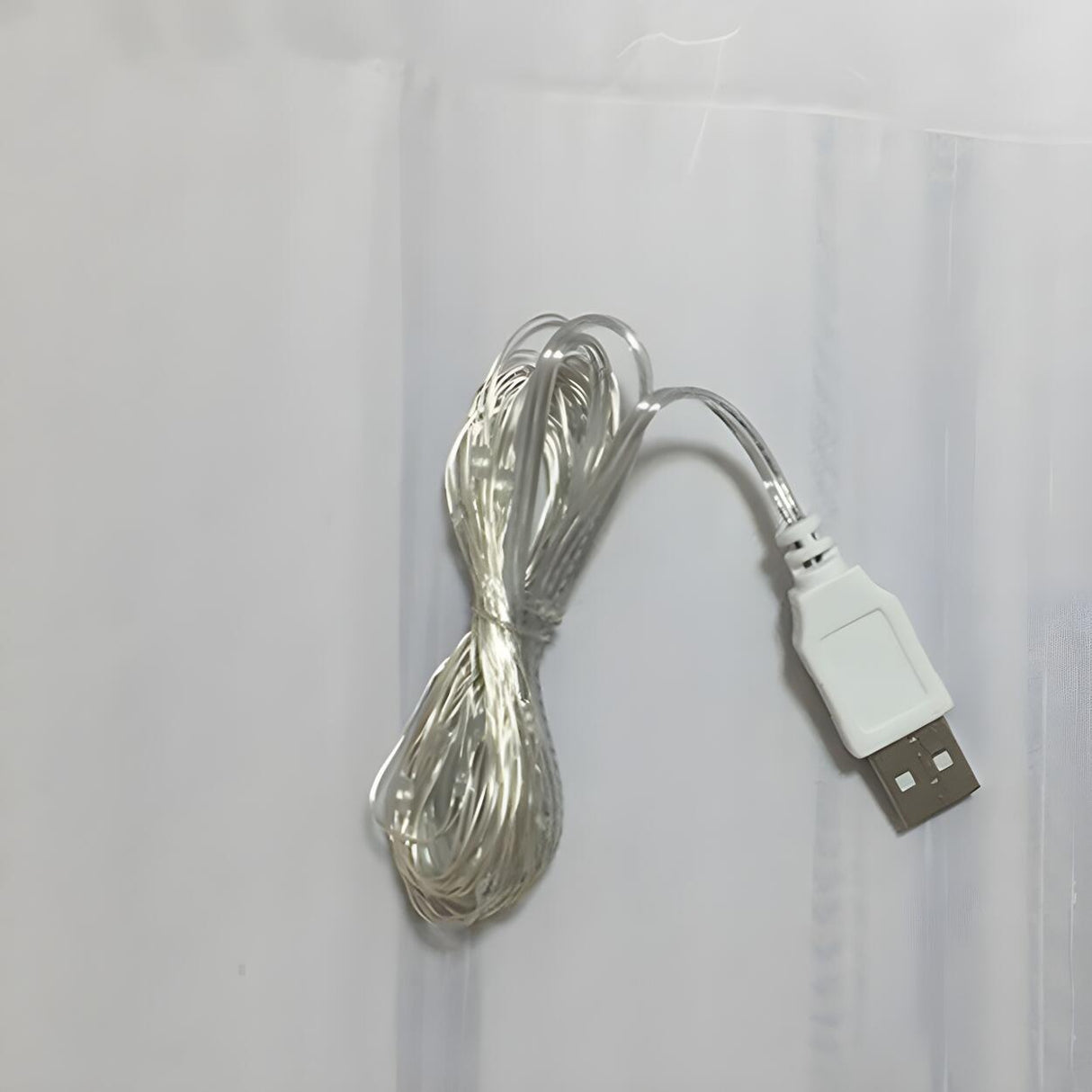 Nordic Christmas Tree LED Starry White String Light Image - 18