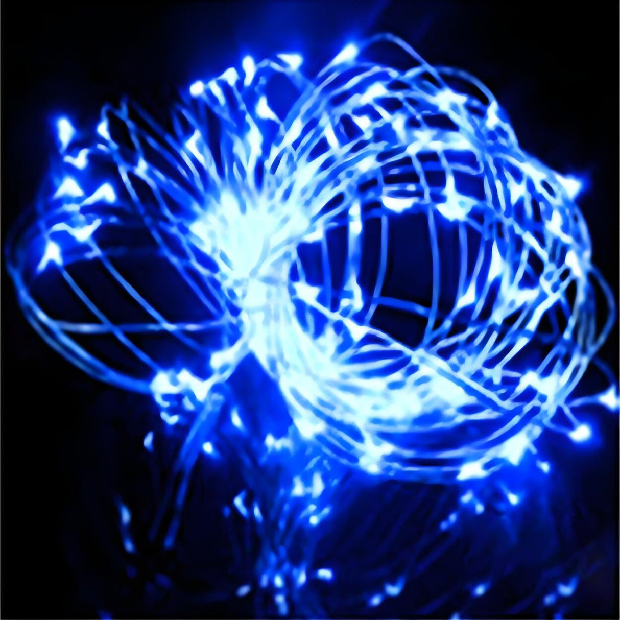 Nordic Christmas Tree LED Starry White String Light Image - 9