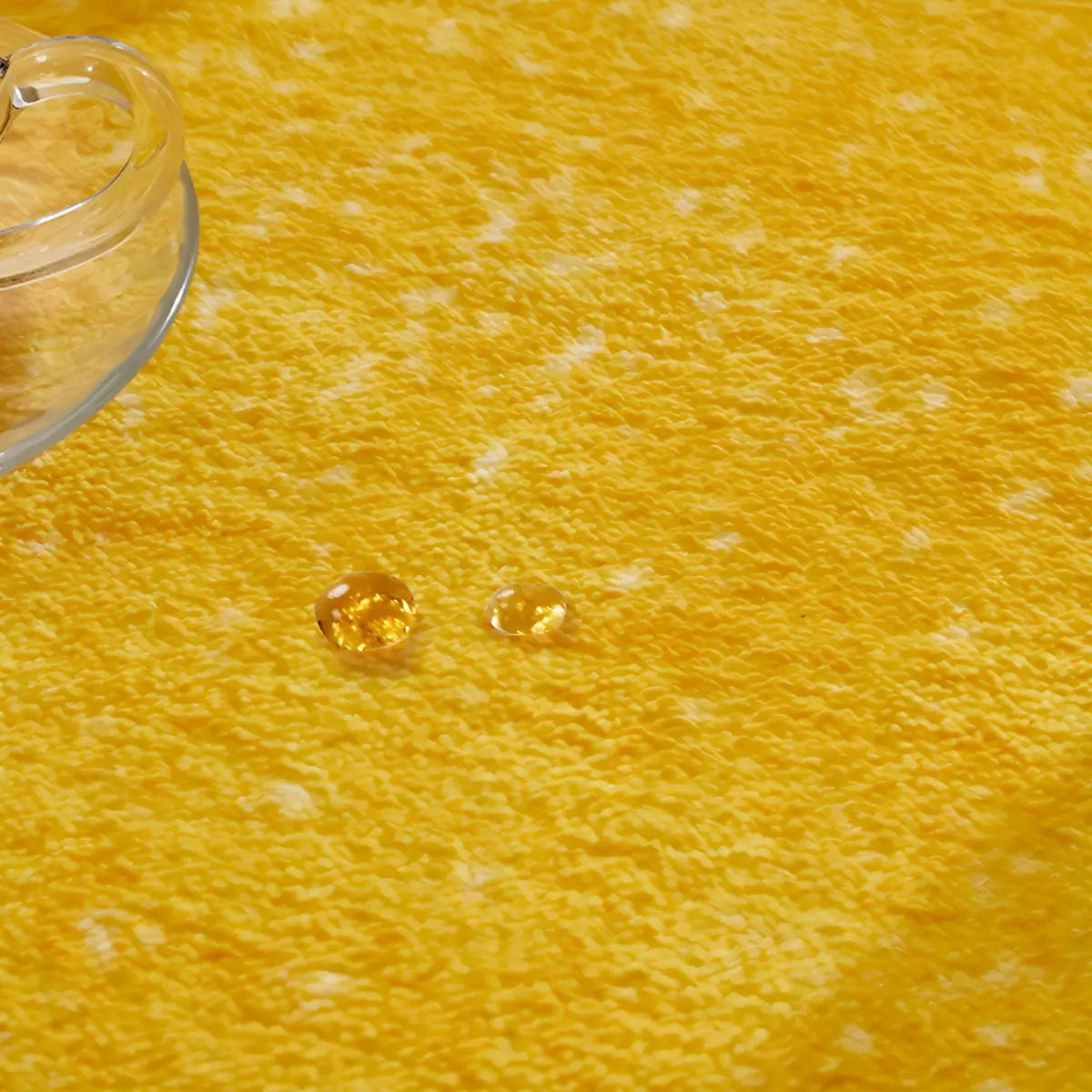 Nordic Color Block Polyester Beige Non-Slip Area Rug Image - 14