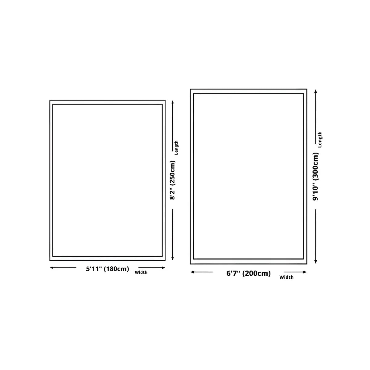 Nordic Rectangular Polyester Rose Beige Area Rug Image - 13