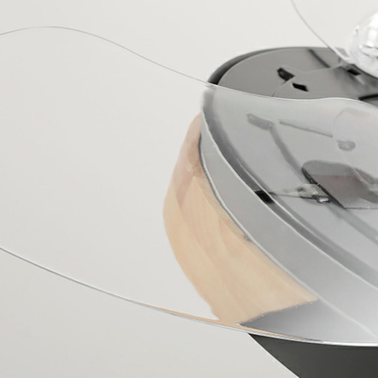 Nordic Style Simple 3 Blade Round Ceiling Fan Light Image - 9