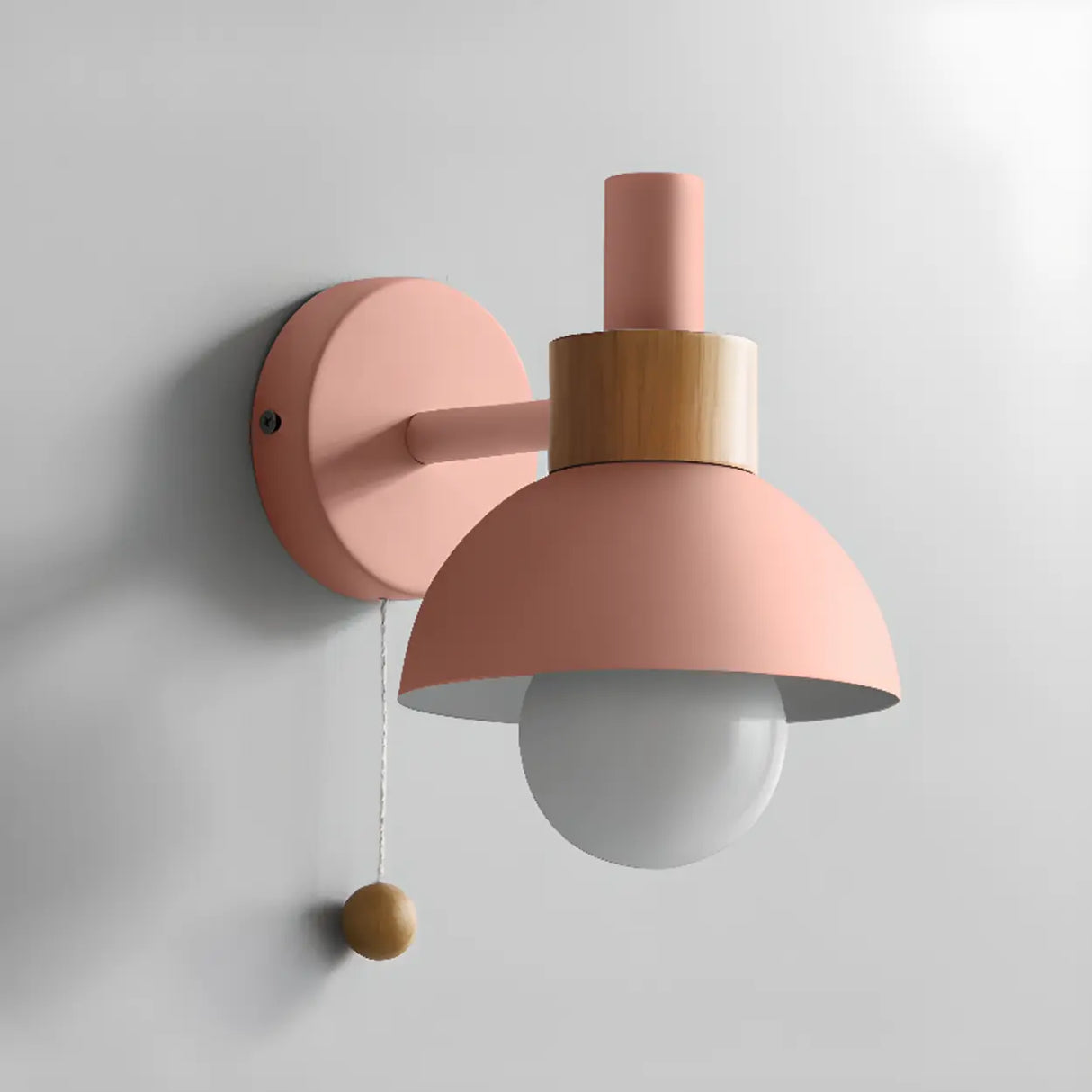 Nordic Style Wood Vanity Wall Light Fixture Image - 12