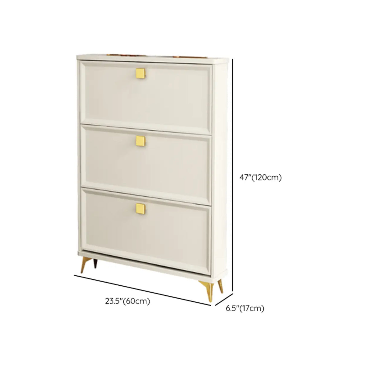 Nordic Tall Wood Hallway White Shoe Cabinet Storage Image - 31