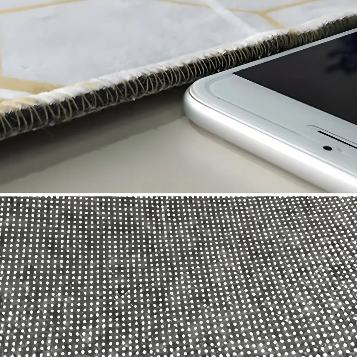 Novelty 3D Polyester Multicolor Hallway Anti-Slip Area Rug Image - 10