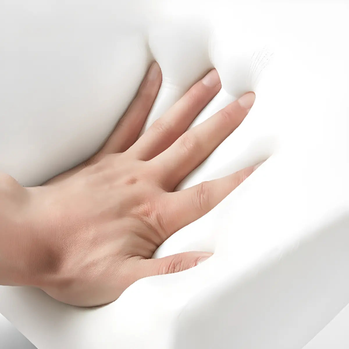 Off-White Chenille Fixed Back Wood Frame Accent Chair Image - 12