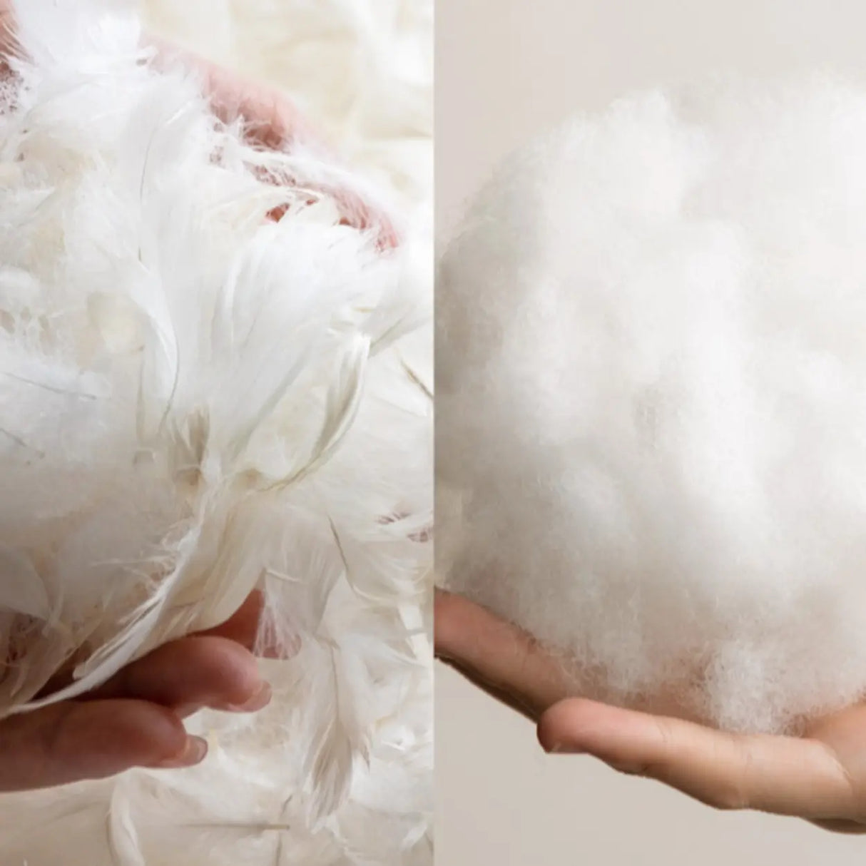 Off-White Faux Cotton Linen Wood Frame Extra Long Sofa Image - 4