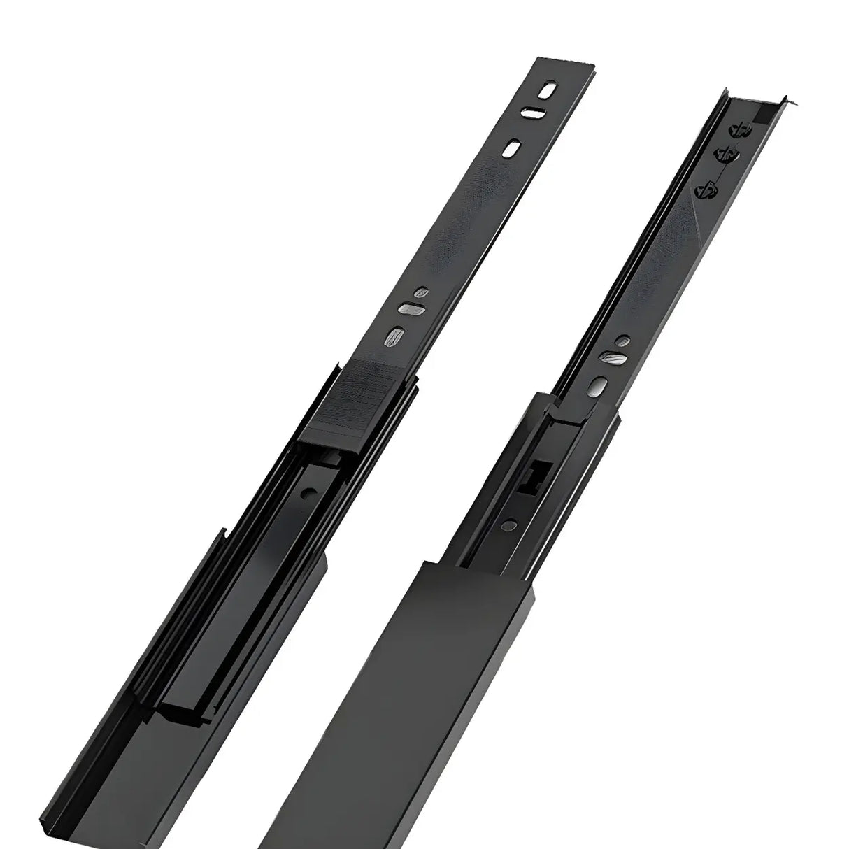 Off-White Scandinavian Wood Vertical Chest with Drawers Image - 15