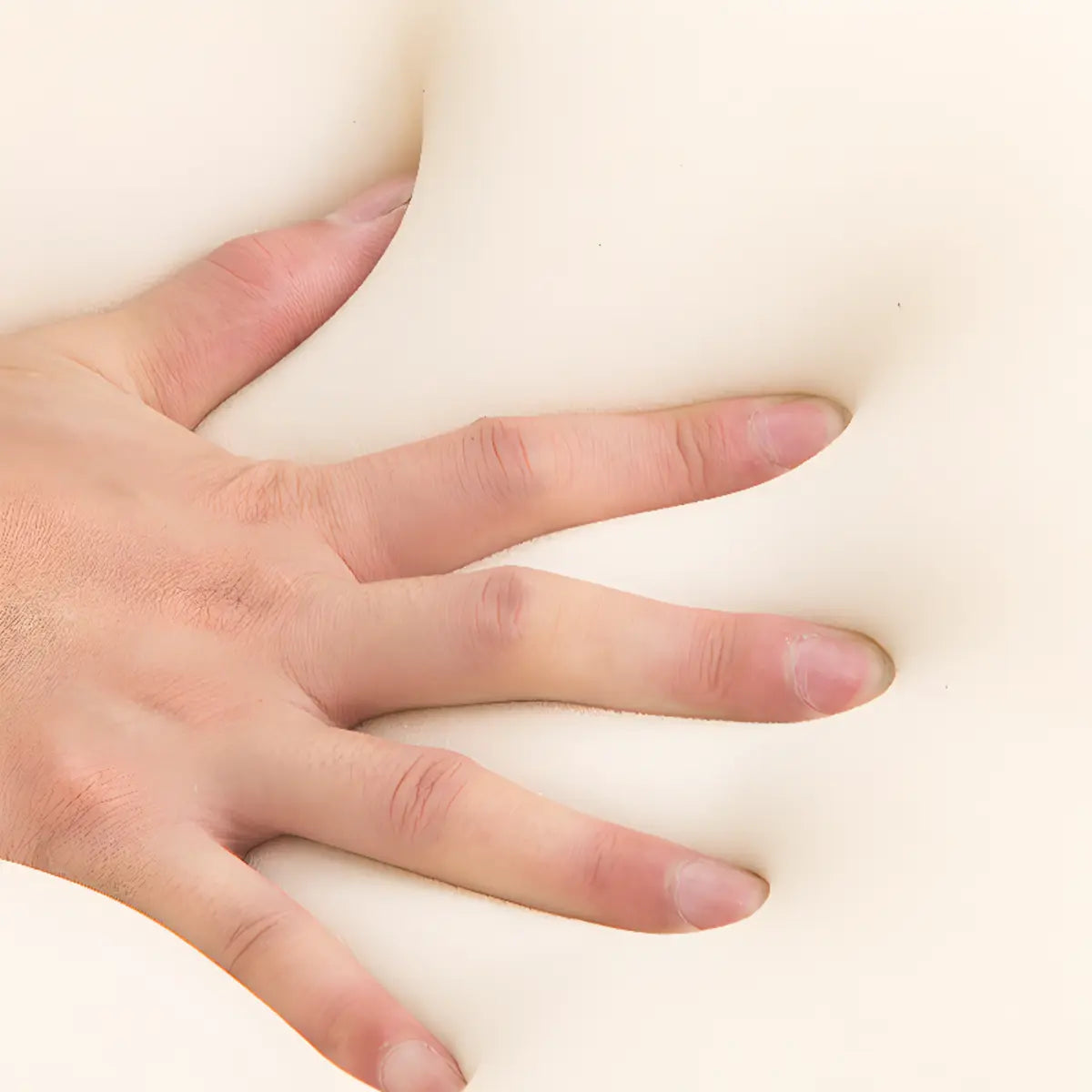 Off-White Scratch Resistant Sherpa Sloped Arms Chair Image - 16