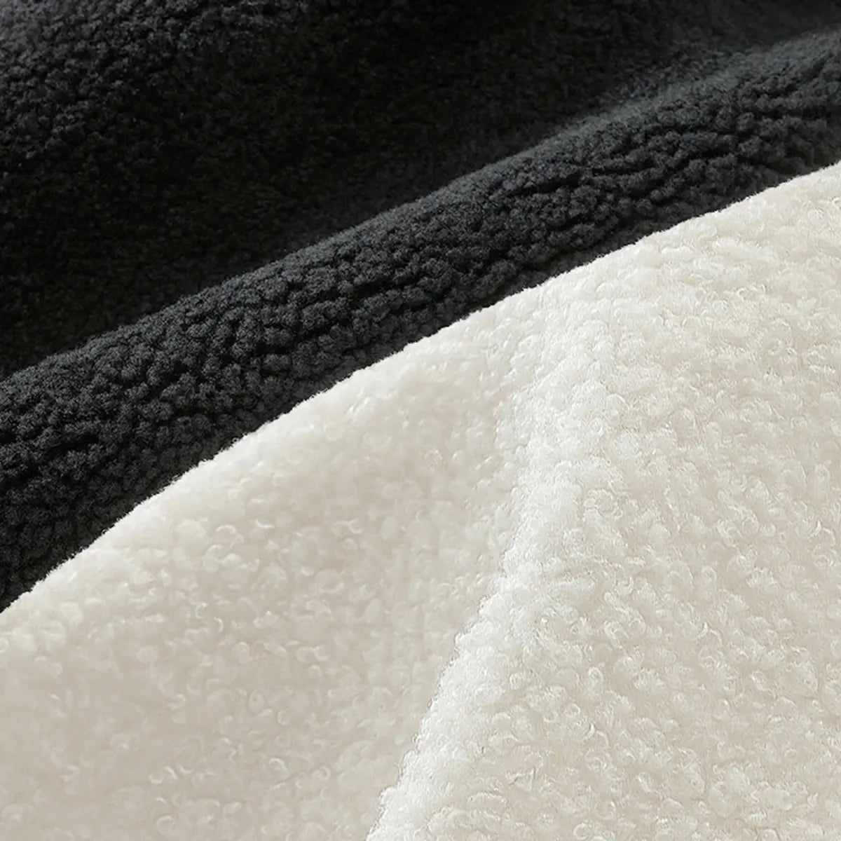 Off-White Sherpa Pillow Back Ash Wood Accent Chair Image - 6