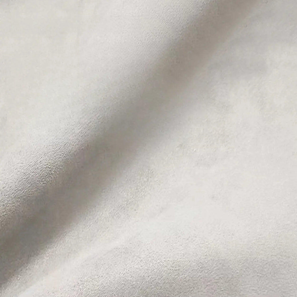 Off-White Suede Pillow Top Arm Concealed Support Sofa Image - 6