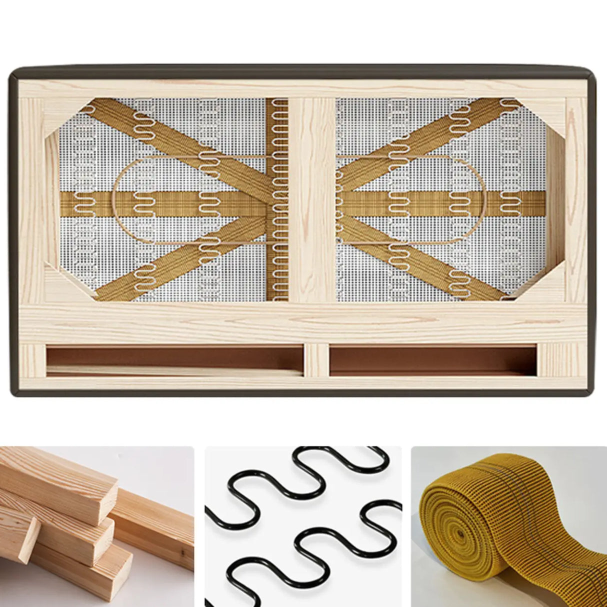 Off-White Suede Pillow Top Arm Concealed Support Sofa Image - 7