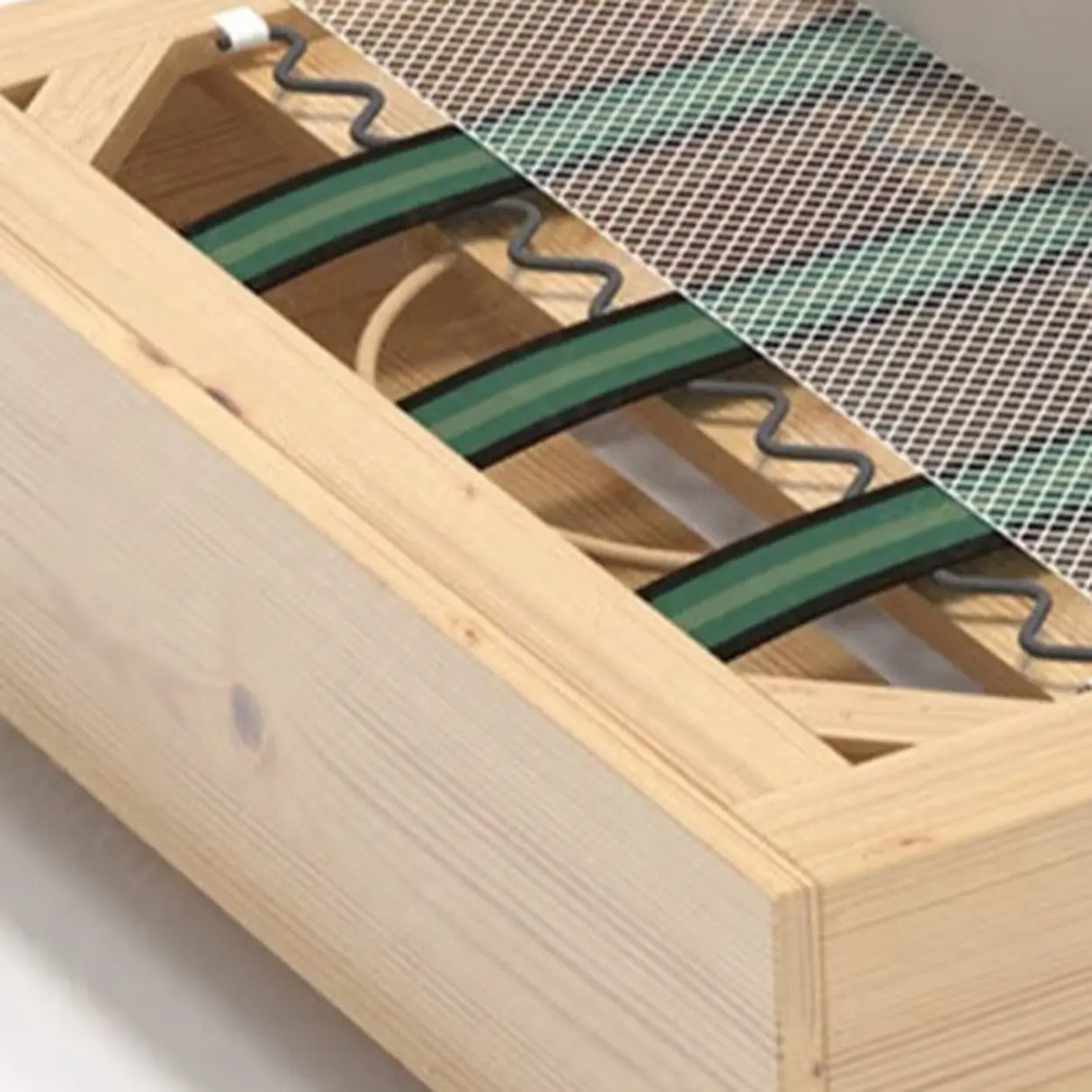 Off-White Water Resistant Leather Tuxedo Arm Sofa Image - 16