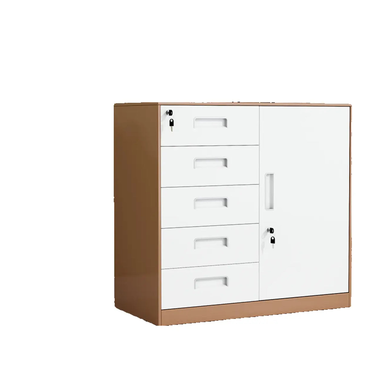 Office Vertical White Adjustable Storage Filing Cabinet Image - 17