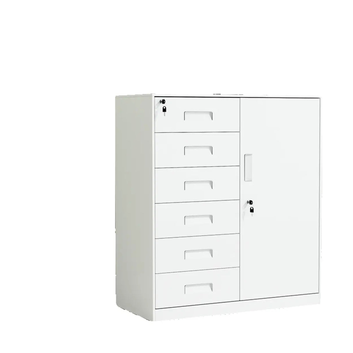 Office Vertical White Adjustable Storage Filing Cabinet Image - 19
