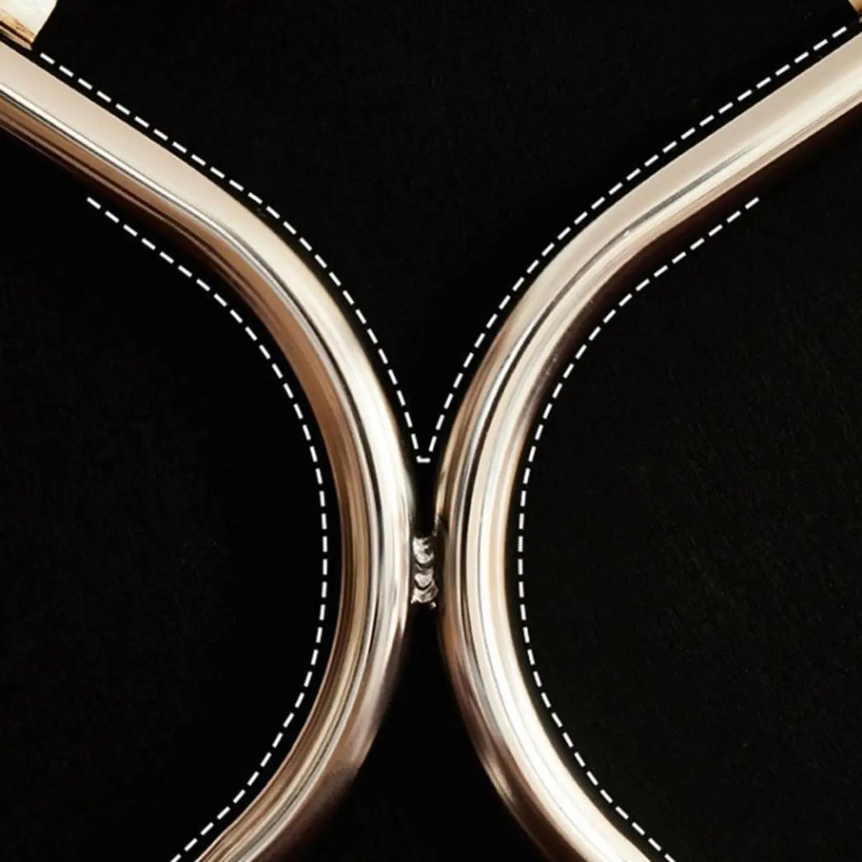 Open Curved Back Upholstered Wood Dining Chair Cherry Image - 8