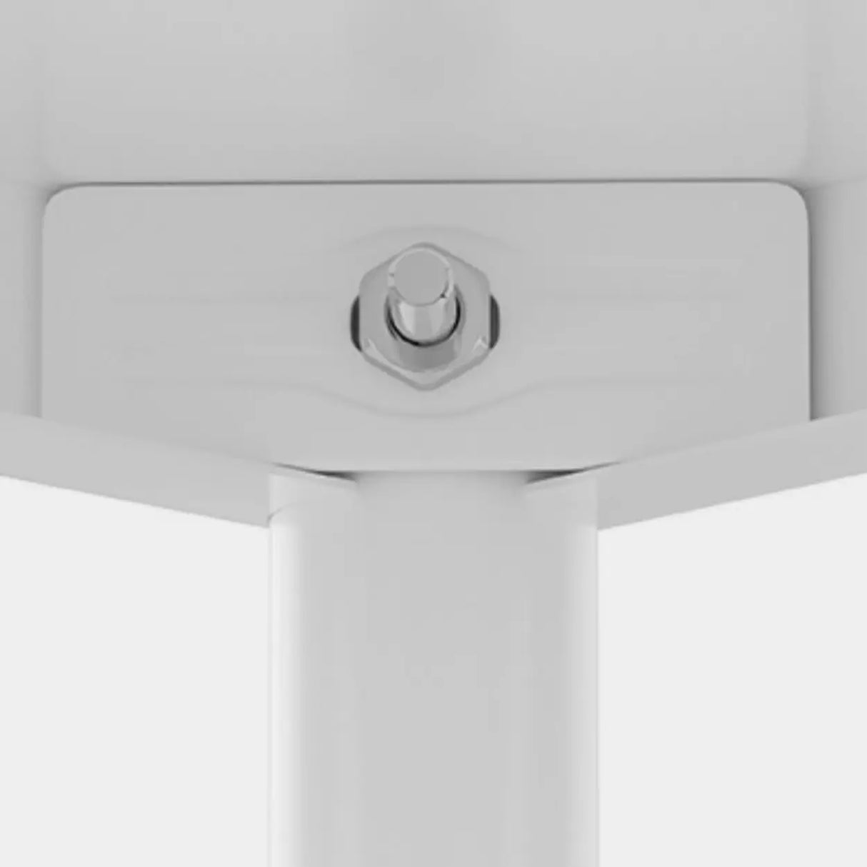 Open Storage Bedside Metal Hall Tree with Shelves Image - 7