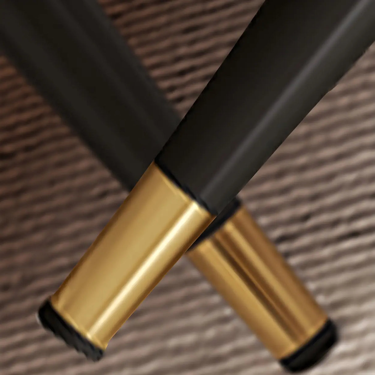 Orange-Beige Leather Sewn Pillow Back Sloped Arms Sofa Image - 17