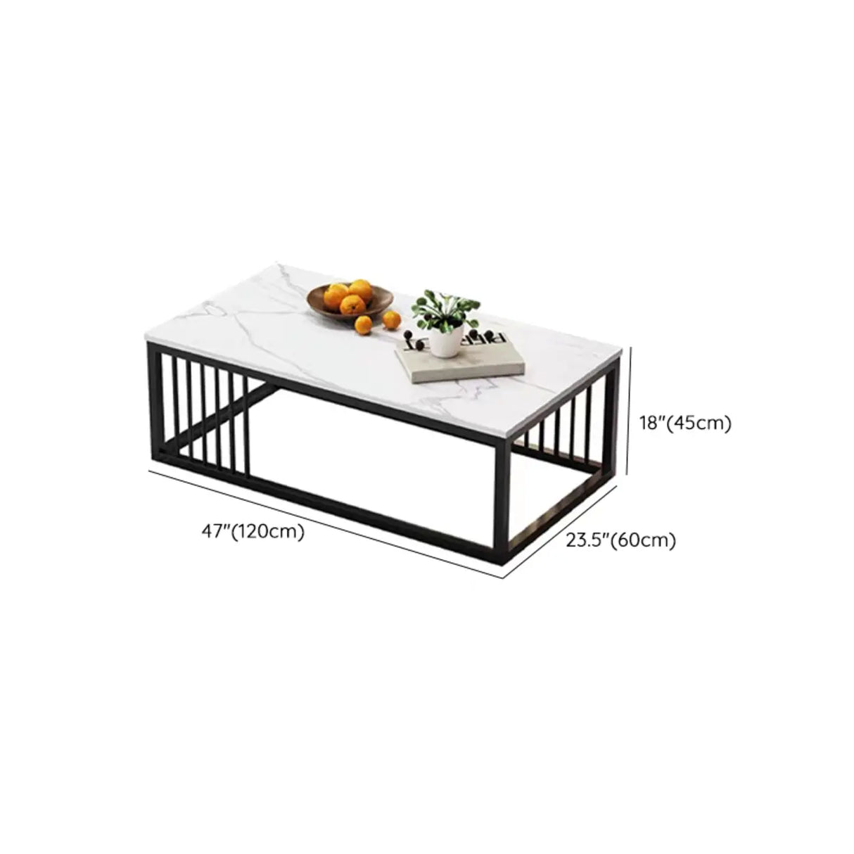 Orange Gray Leather Rectangular Loveseat with Table Image - 21