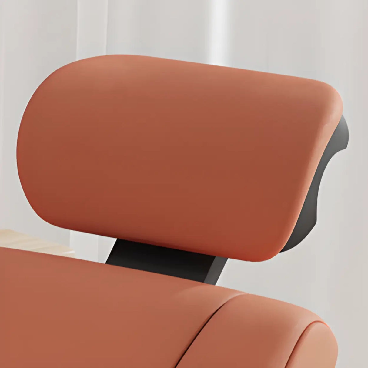 Orange Swivel Recliner Adjustable Ergonomic Office Chair Image - 12